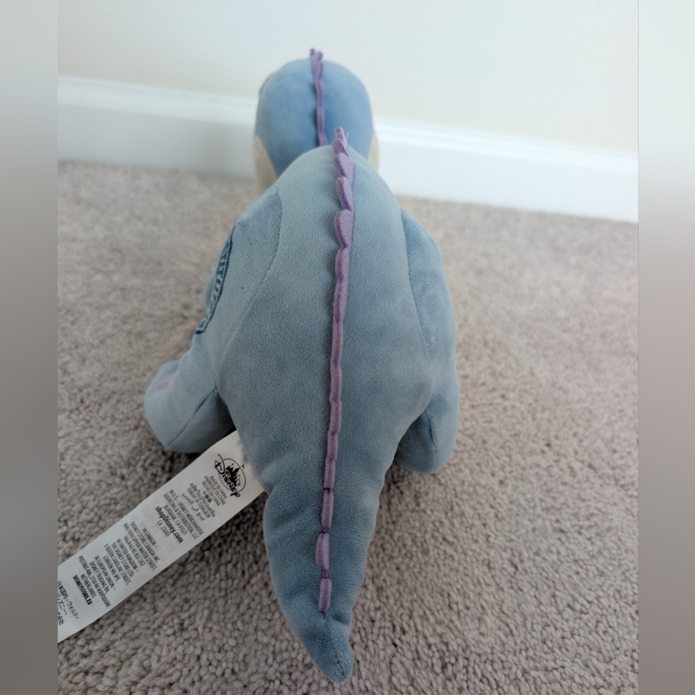 Disney Animal Kingdom 15” Aladar Dinoland Dino Institute Blue Iguanodon Plush - Picture 6 of 14